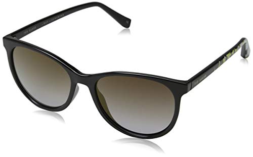 Ted Baker Damen Lyric Sonnenbrille, Schwarz (Black/Grey), 54.0 von Ted Baker