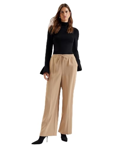 Ted Baker Damen WMT-LILIAAH-Straight Leg Jogger Trainingshose, Camel, 42 von Ted Baker