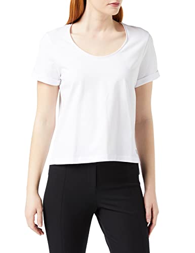 Ted Baker Damen miarna U-Ausschnitt, einfach zu tragen T-Shirt, Weiß, Gr. 36 (Herstellergrösse: 2) von Ted Baker