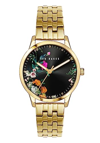 Ted Baker Damen Analog Quarz Uhr mit Edelstahl Armband BKPFZS1179I von Ted Baker