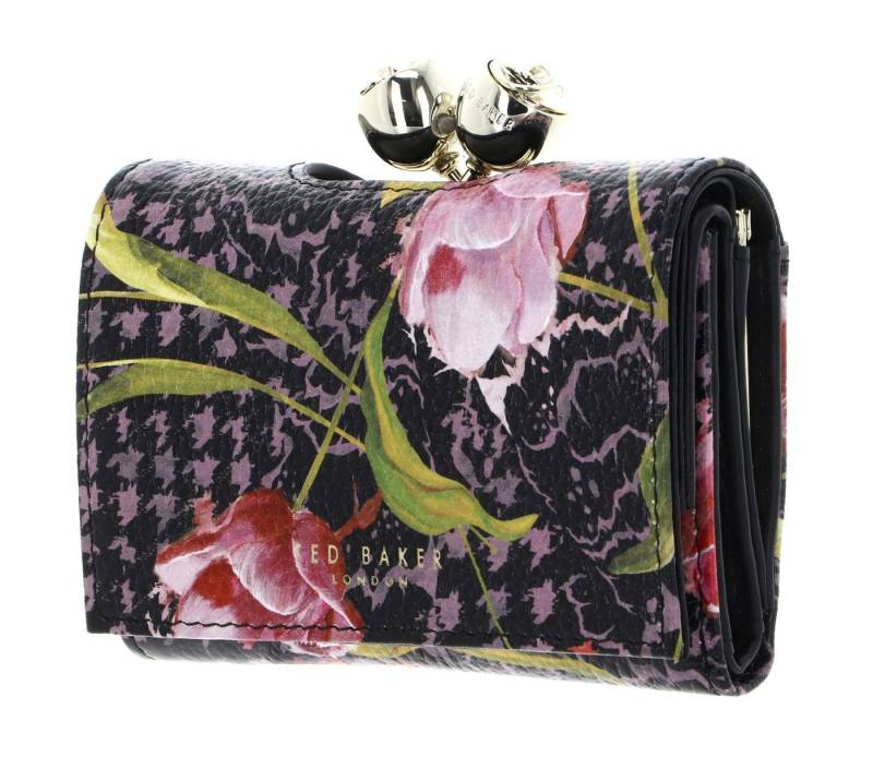 Ted Baker Geldbörse Tulna Floral Printed Leather Bobble Purse, aus echtem Leder von Ted Baker