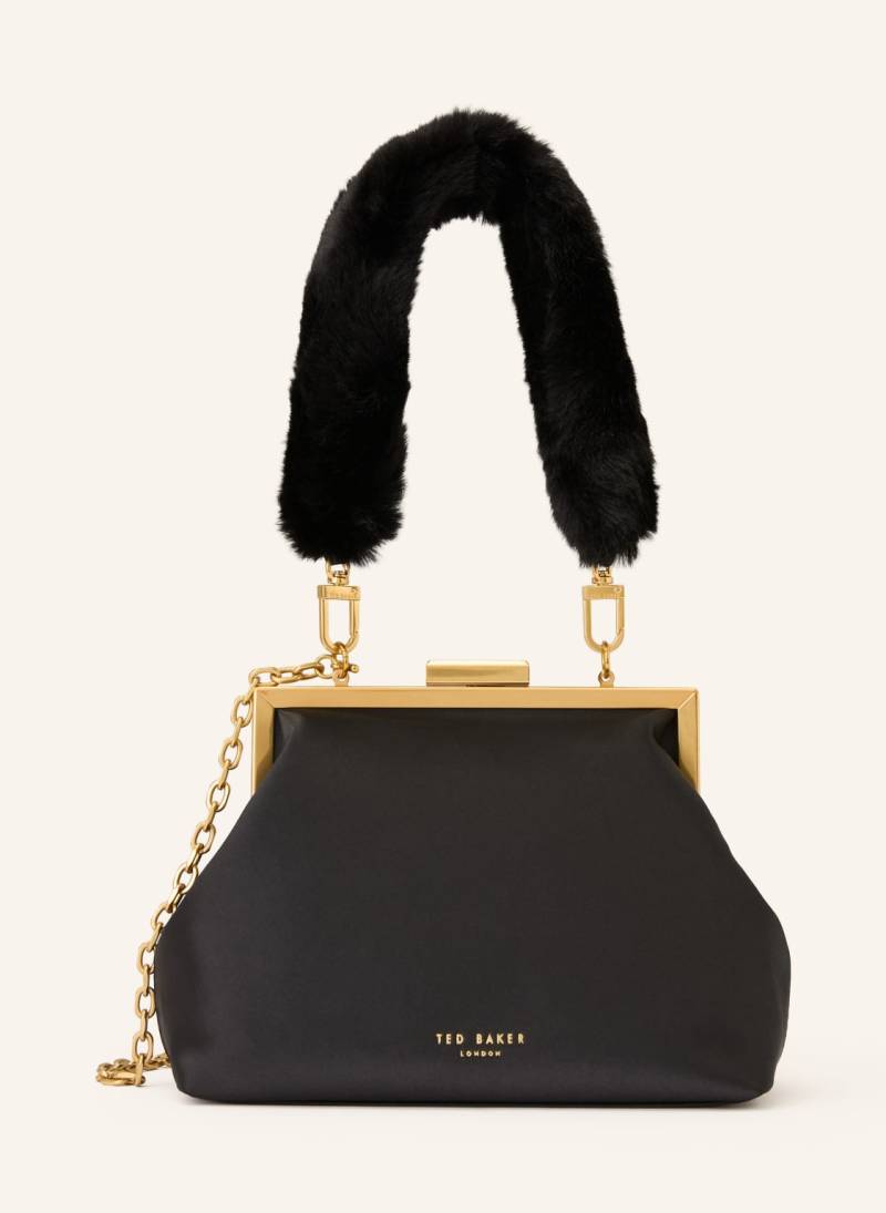 Ted Baker Handtasche Purcey Mit Kunstfell schwarz von Ted Baker