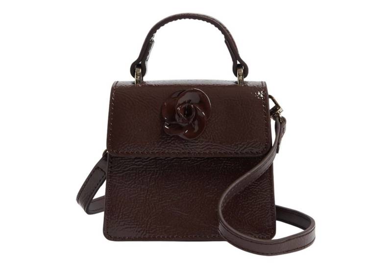 Ted Baker Handtasche Rouset Rose Detail Mini Leather Bag, aus echtem Rindsleder von Ted Baker
