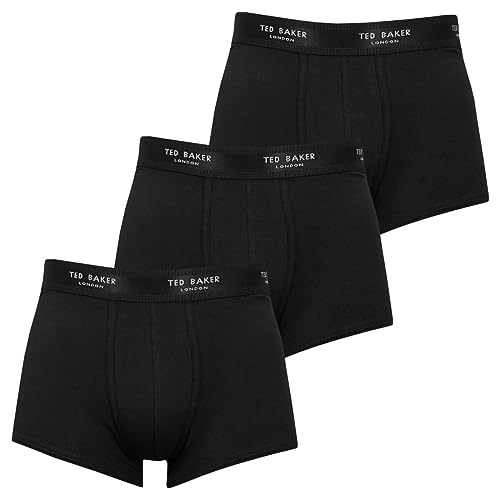 Ted Baker Herren 3er-Pack Baumwollbreathable Boxer Briefs - Schwarz - M von Ted Baker