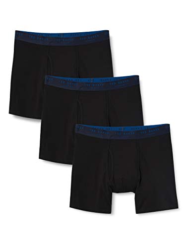 Ted Baker Herren 3er-Pack Breath Comfort Cotton Boxer Briefs - Schwarz - M von Ted Baker