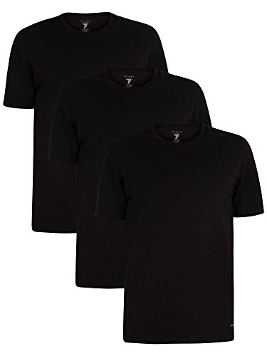 Ted Baker Herren 3er-Pack Rundhals-T-Shirt - Schwarz - M von Ted Baker