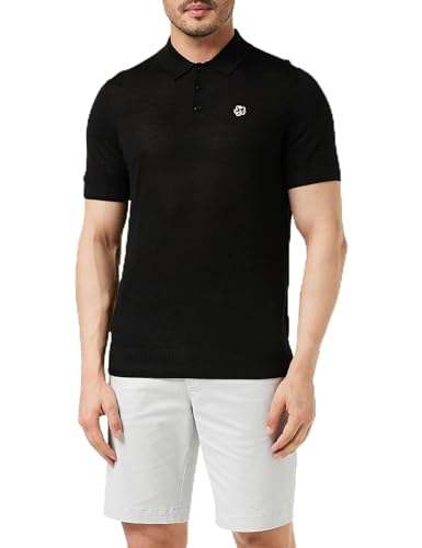 Ted Baker Herren Haworth-ss Strick-Polohemd Polo-Pullover, Schwarz, X-Large von Ted Baker