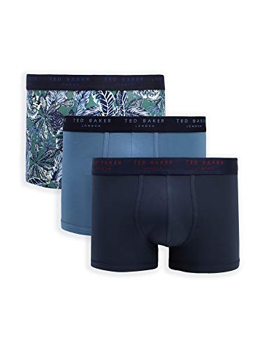 Ted Baker Herren Trunks 'Men's World' 3-Pack attraktive Retroshorts - Mehrfarbig 3 - M von Ted Baker