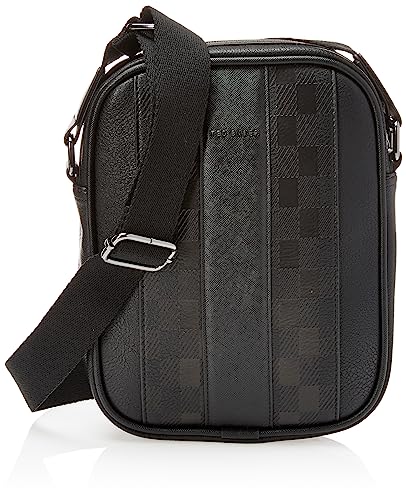 Ted Baker Herren Waydon House Check-Flugtasche Flightbag, Schwarz von Ted Baker