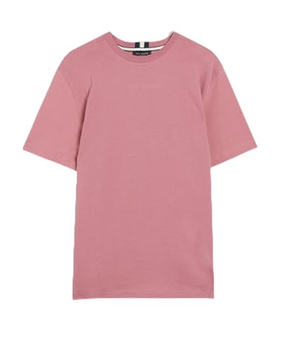 Ted Baker Herren Wiskin T-Shirt, Mittelrosa, 3XL Ted Baker Herren Wiskin T-Shirt, Mittelrosa, 3XL von Ted Baker
