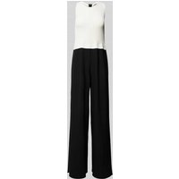 Ted Baker Jumpsuit in Two-Tone-Machart Modell 'TOVELI' in Black, Größe 36 von Ted Baker