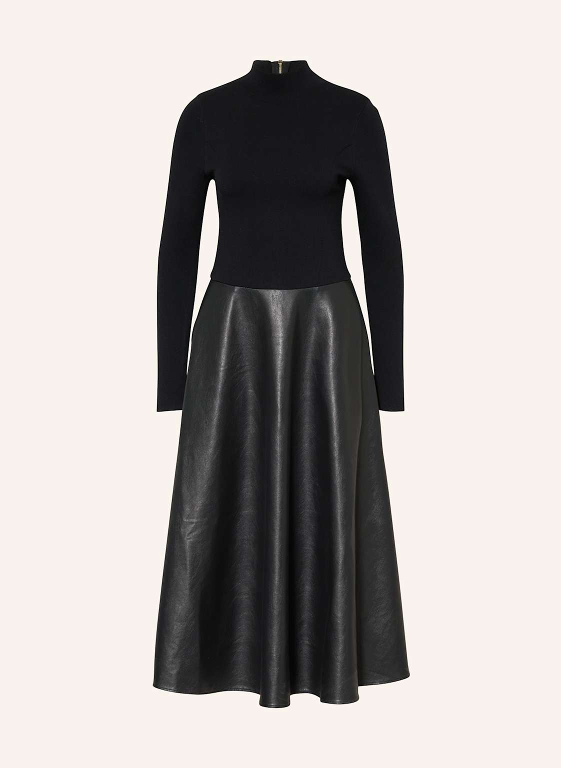 Ted Baker Kleid Noviva Im Materialmix schwarz von Ted Baker