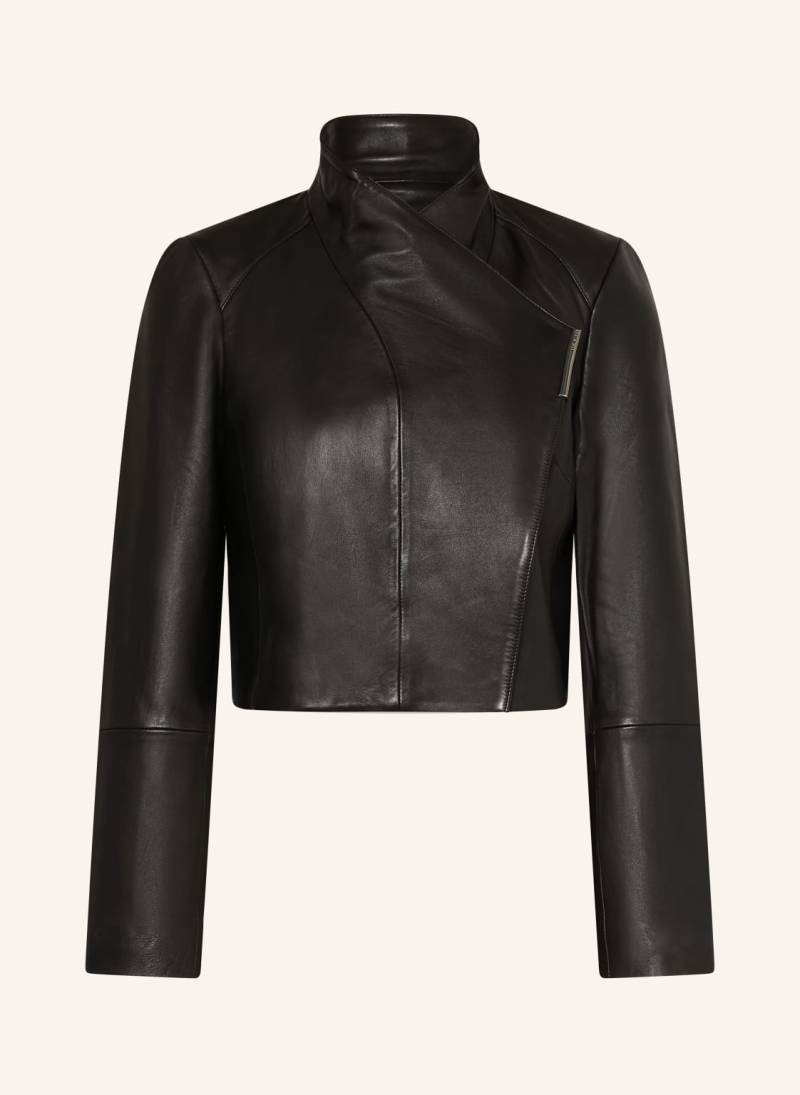 Ted Baker Lederjacke Riyoze schwarz von Ted Baker