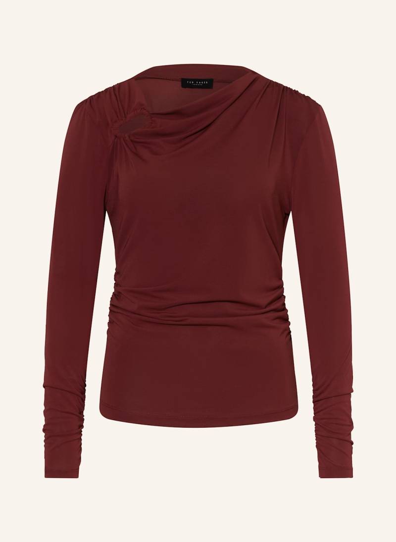 Ted Baker Longsleeve Strala Mit Cut-Out rot von Ted Baker