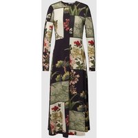 Ted Baker Maxikleid mit floralem Allover-Print Modell 'GRETIAA' in Black, Größe 38 von Ted Baker