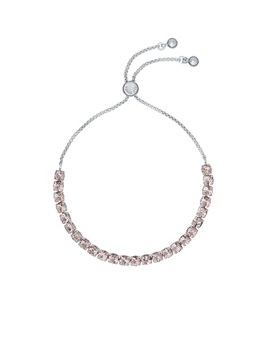 Ted Baker Melrah Icon Kristall-Schiebe-Armband (Silver Tone/Vintage Rose Crystal) von Ted Baker