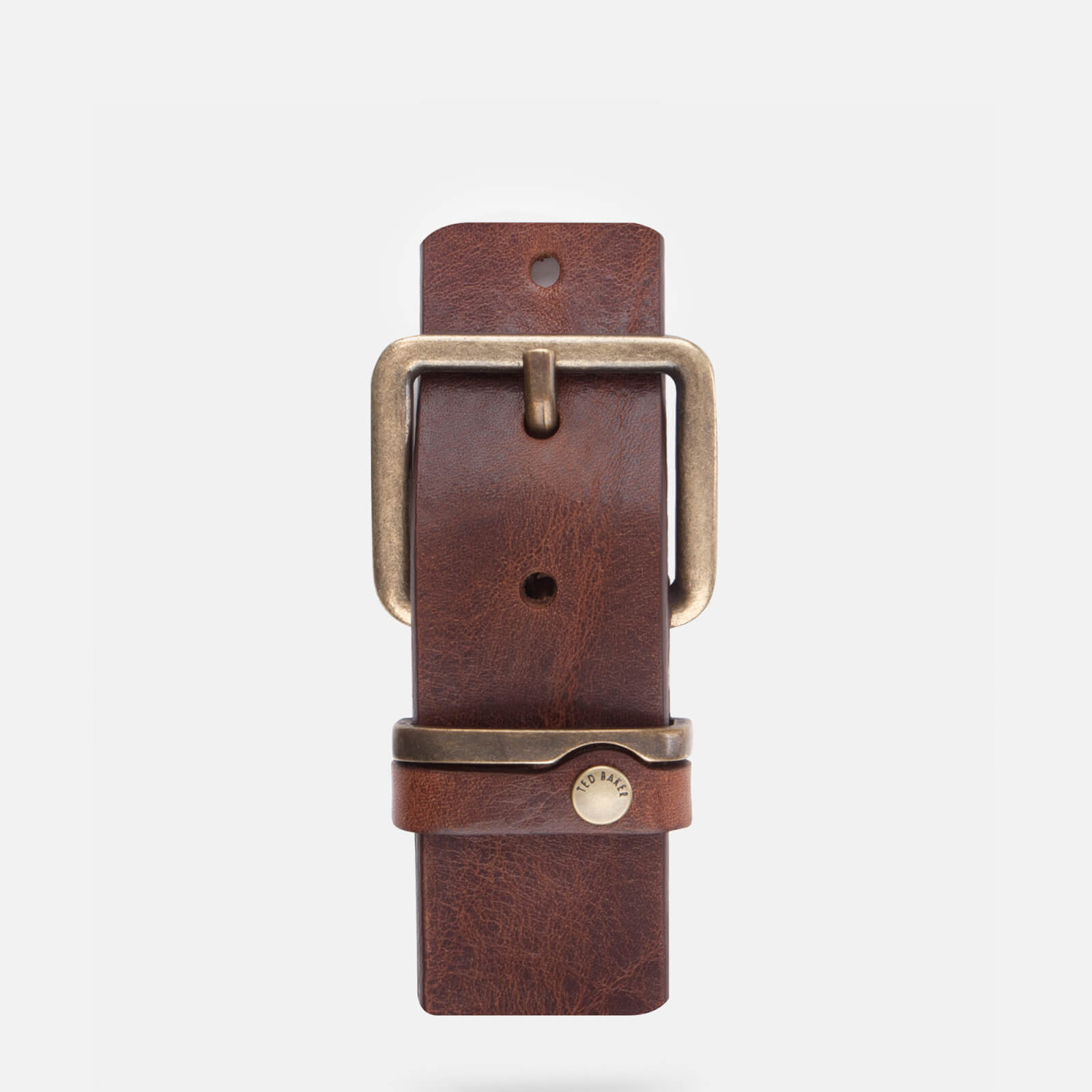 Ted Baker Katchup Leather Belt - W32 von Ted Baker