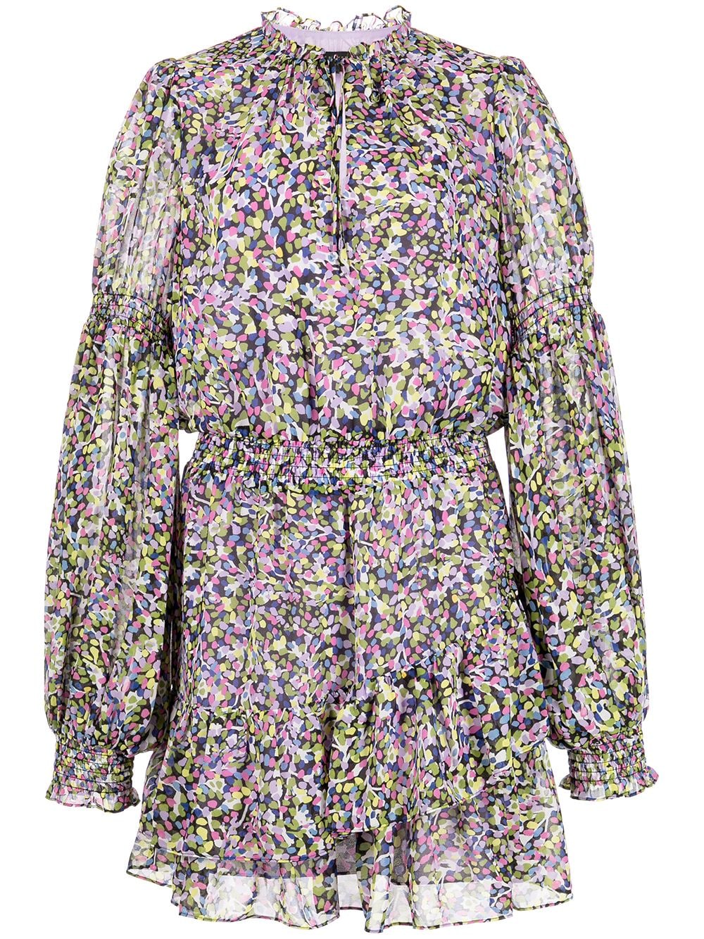 Ted Baker Minikleid mit Print - Violett von Ted Baker