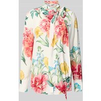 Ted Baker Regular Fit Bluse mit Schleifen-Detail Modell 'luusile' in Offwhite, Größe 40 von Ted Baker