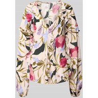Ted Baker Regular Fit Bluse mit V-Ausschnitt Modell 'minasa' in Rosa, Größe 40 von Ted Baker