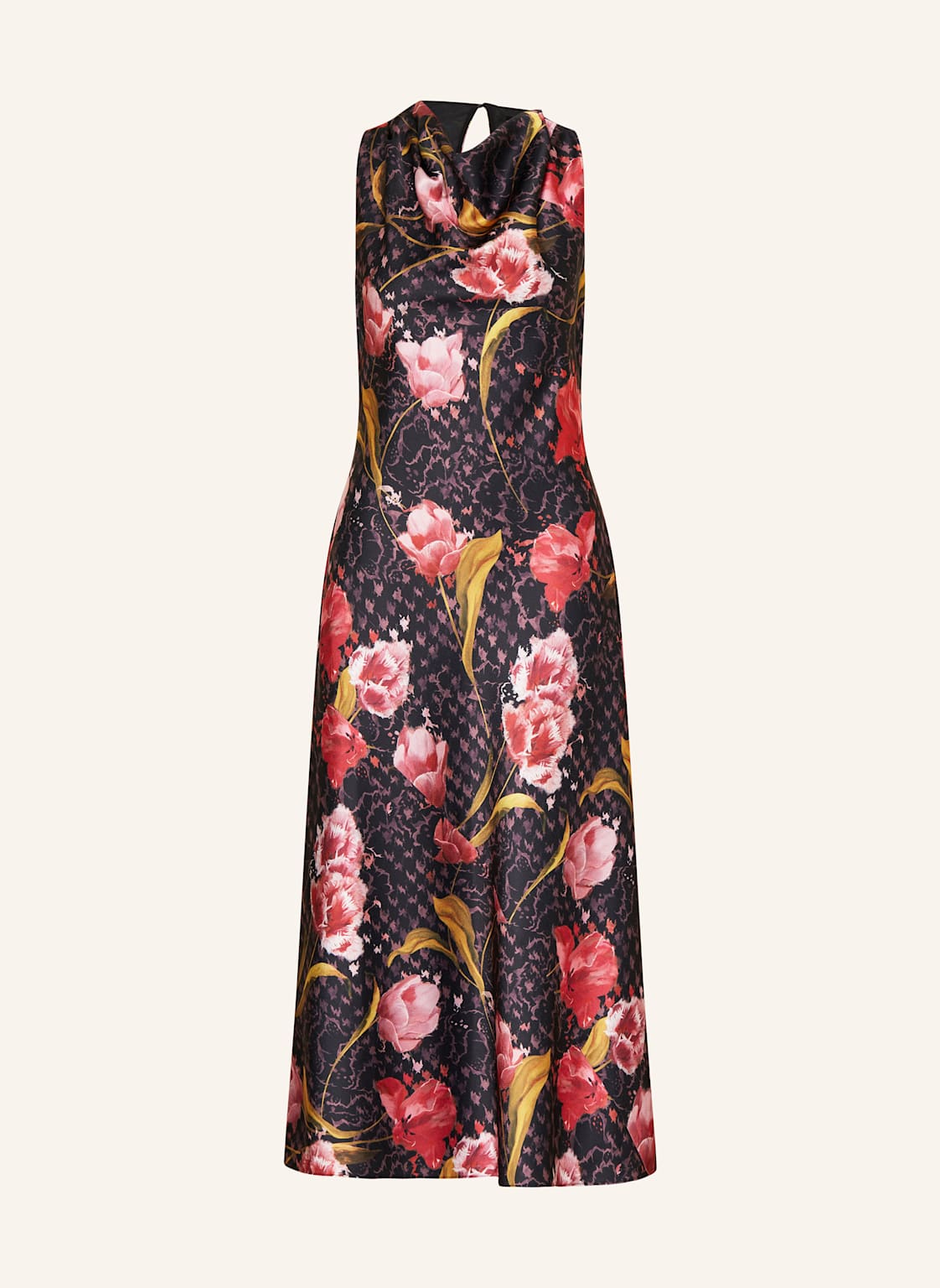 Ted Baker Satinkleid Twilli schwarz von Ted Baker
