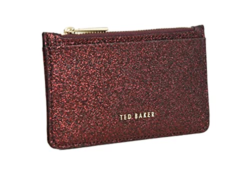 Ted Baker Shanaar Glitzer Zip Karten Münzbörse Halter in Deep Purple, deep purple, Einheitsgröße, Shannaar von Ted Baker