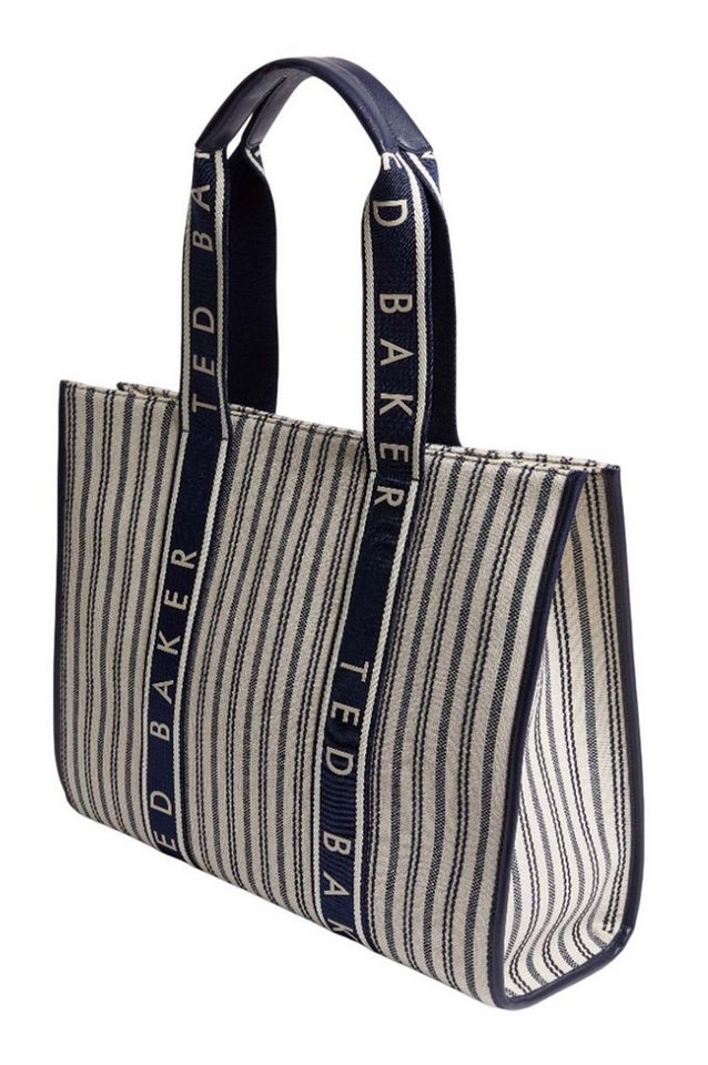 Ted Baker Shopper Hayllee Striped Canvas Large Icon Bag von Ted Baker