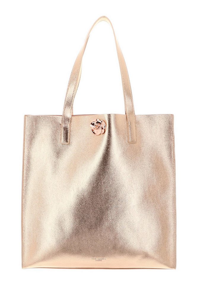 Ted Baker Shopper Rosmah Rose Detail Metallic Icon Bag von Ted Baker