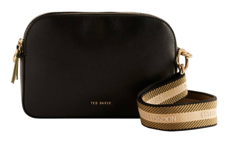 Ted Baker Umhängetasche Darcelo Branded Webbing Leather Camera Bag, aus echtem Rindsleder von Ted Baker