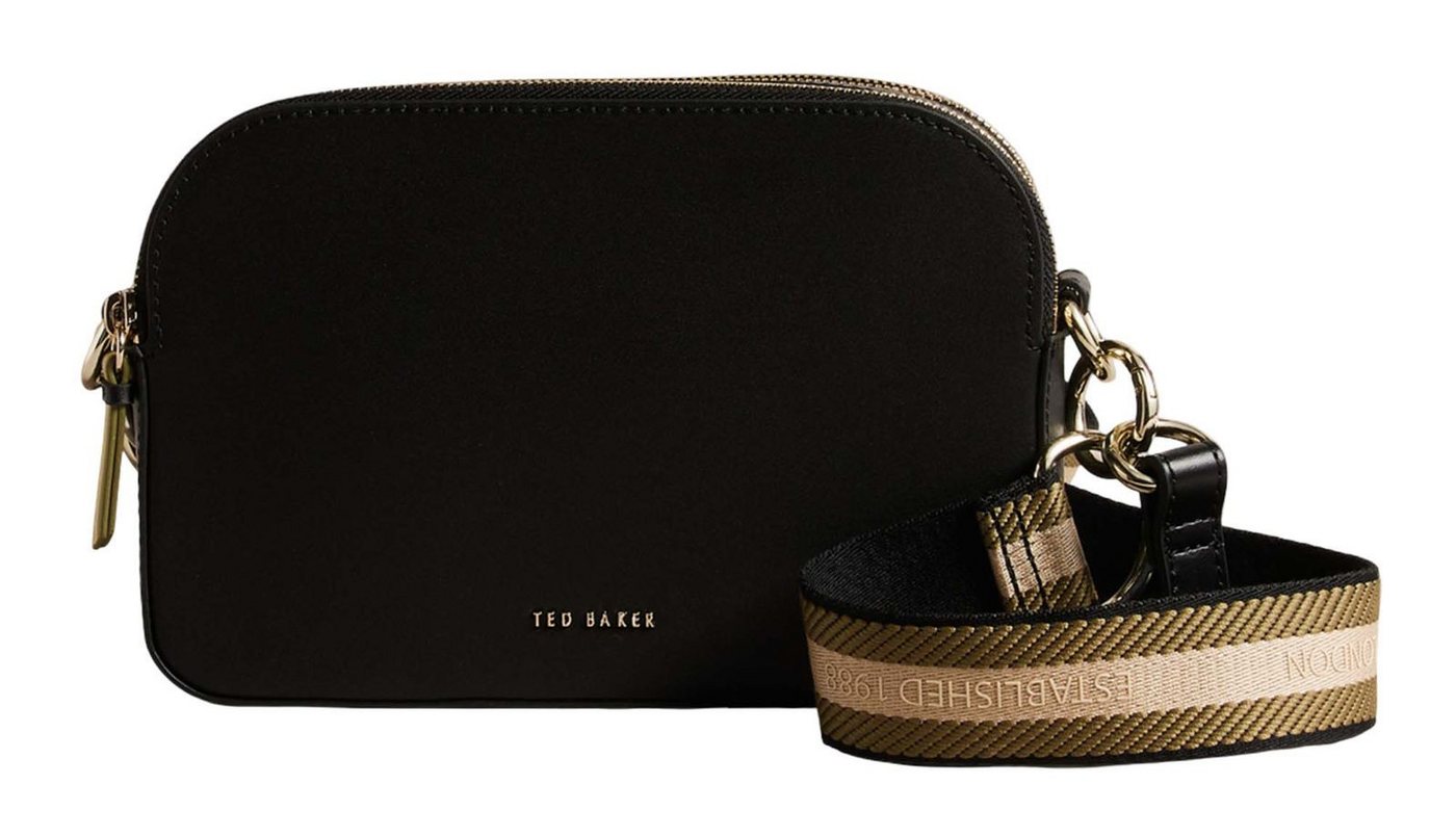 Ted Baker Umhängetasche Darcelo Branded Webbing Leather Camera Bag, aus echtem Rindsleder von Ted Baker