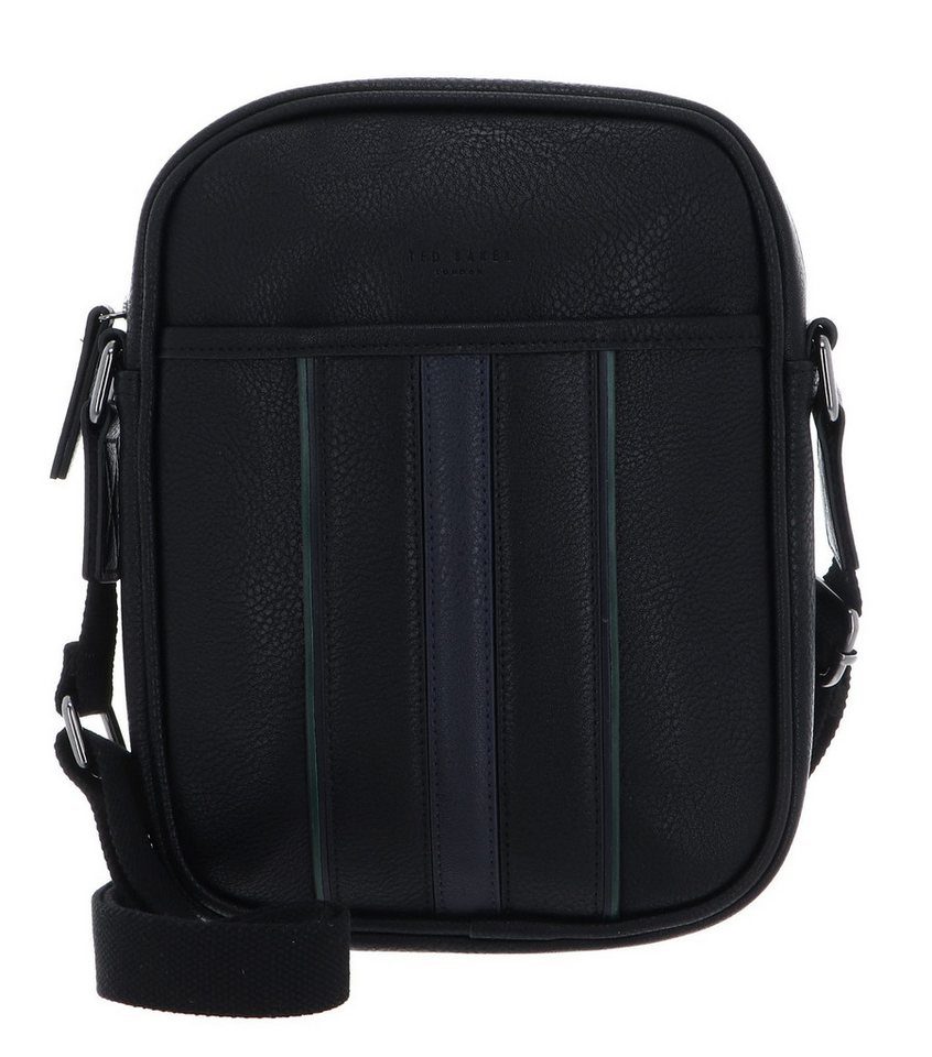 Ted Baker Umhängetasche Keiigan Stripe Flight Bag, aus echtem Rindsleder von Ted Baker