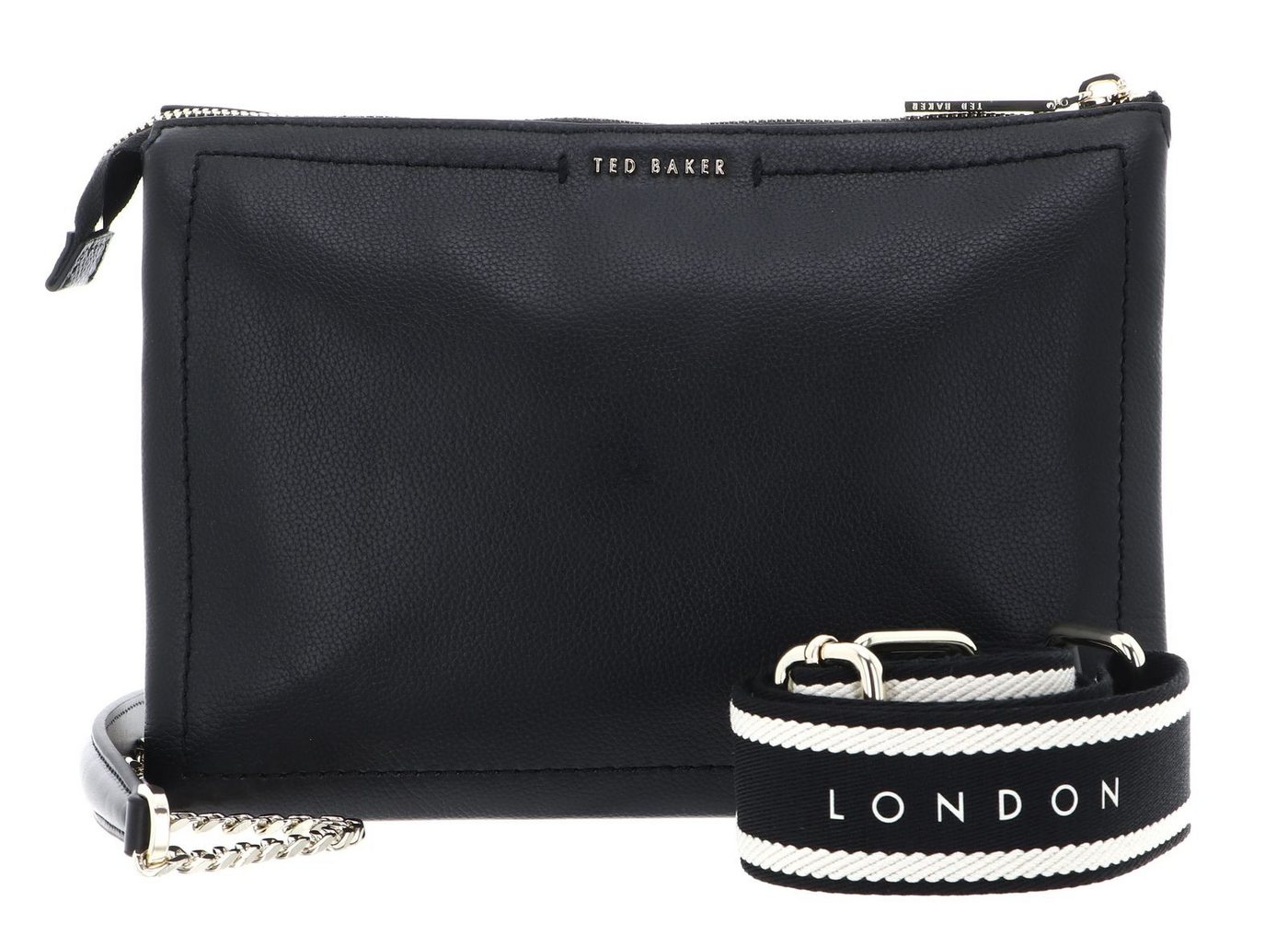 Ted Baker Umhängetasche Larinda Webbing Leather Crossbody Bag, aus echtem Leder von Ted Baker