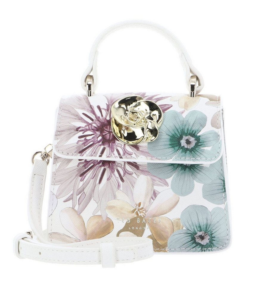 Ted Baker Umhängetasche Petal Print Mini Top Handle Rose Detail Bag von Ted Baker