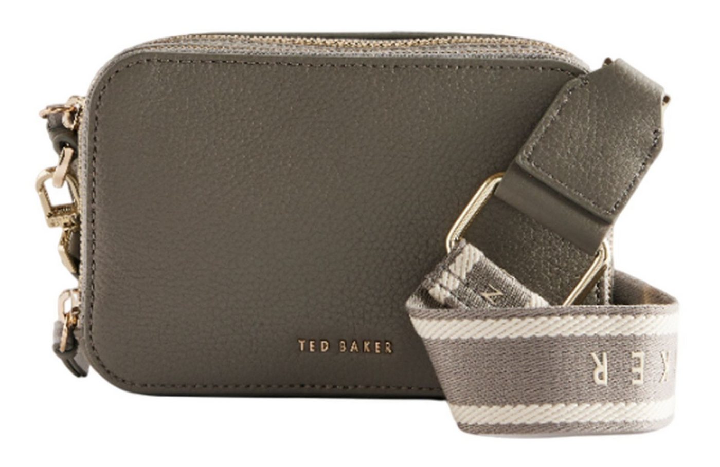 Ted Baker Umhängetasche Stunna Mini Webbing Crossbody Bag, aus echtem Rindsleder von Ted Baker