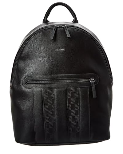 Ted Baker Waynor House Check Backpack, Herren Rucksack, Black, von Ted Baker