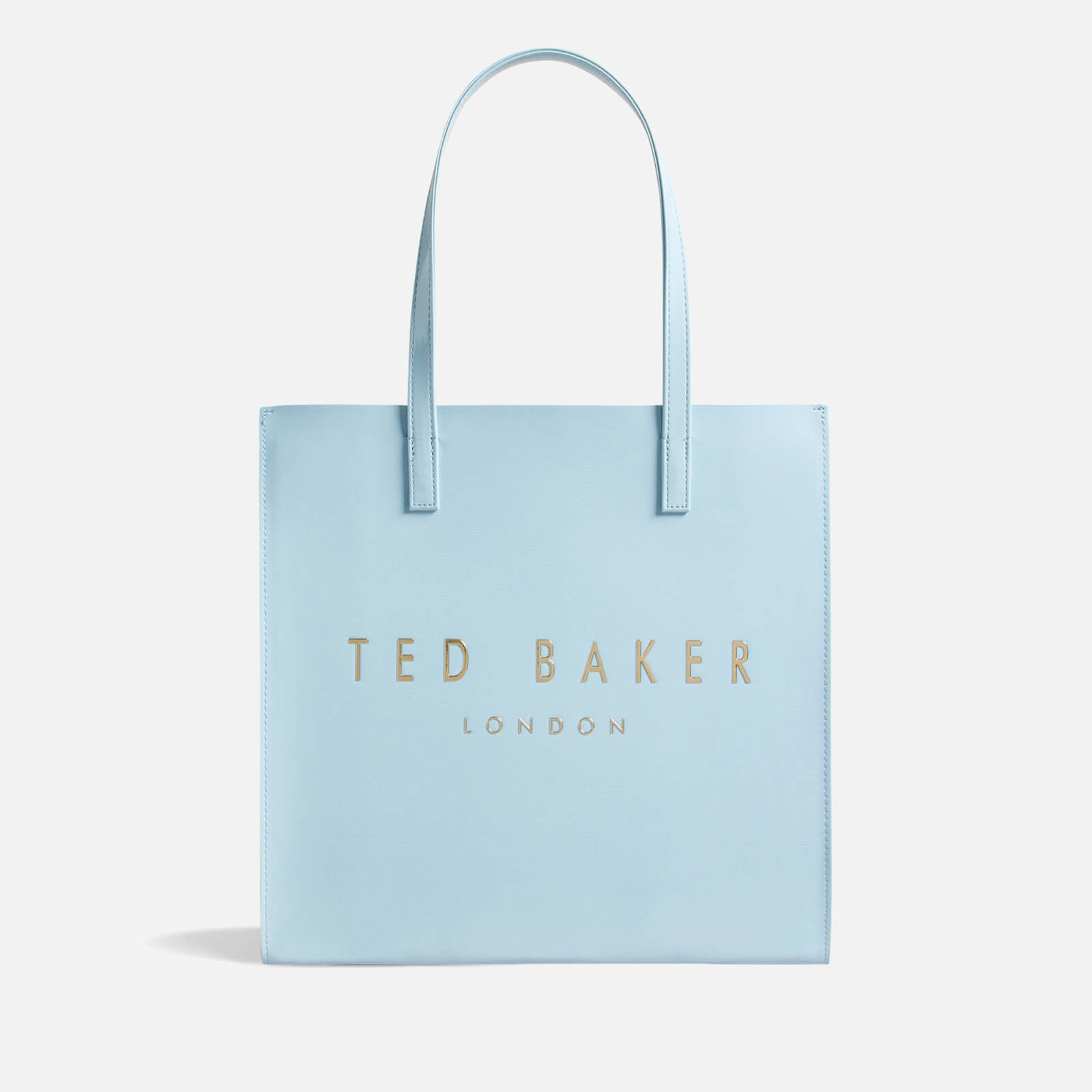 Ted Baker Crinkon Pebble-Grained Faux Leather Large Icon Bag von Ted Baker