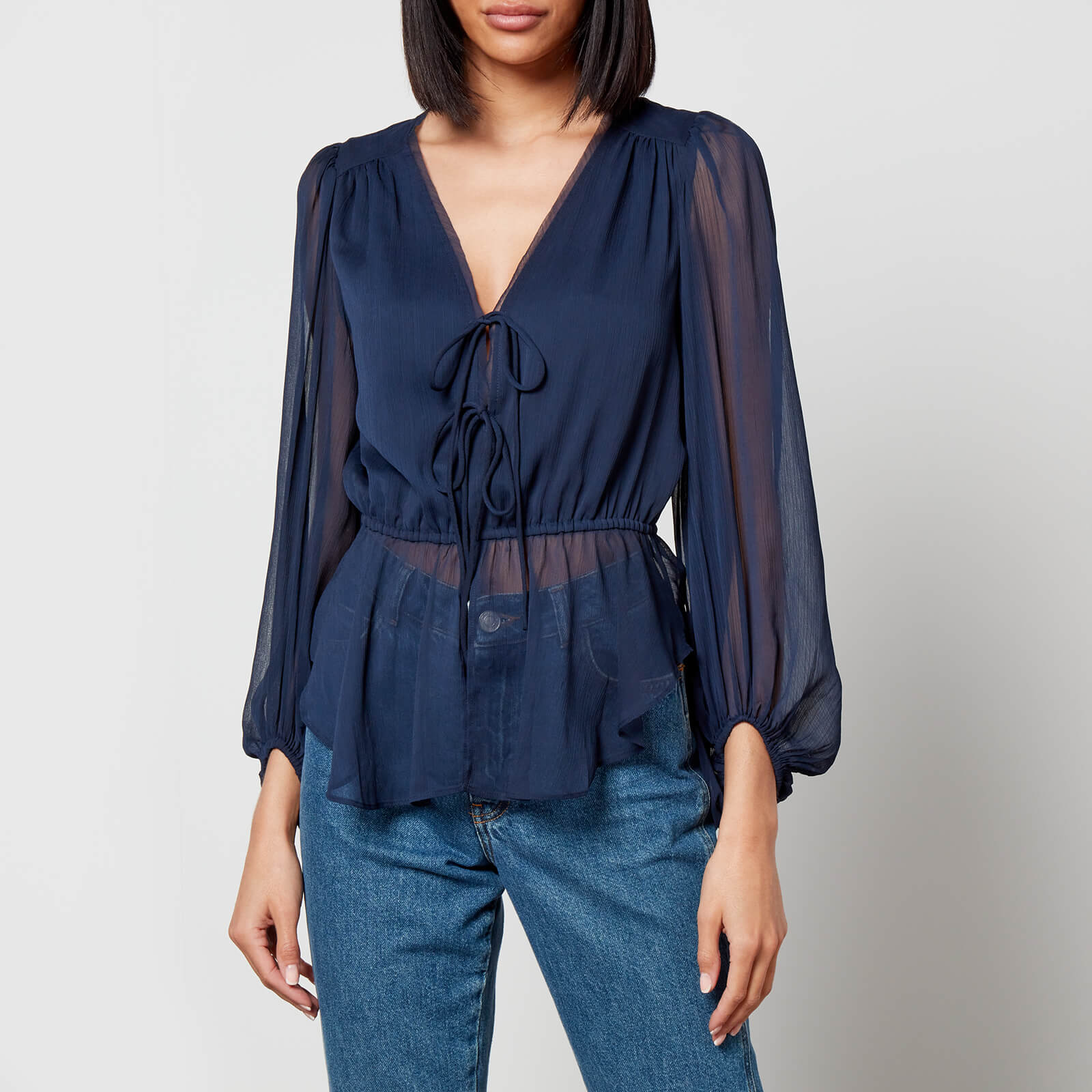 Ted Baker Frasiah Chiffon Blouse - UK 10 von Ted Baker