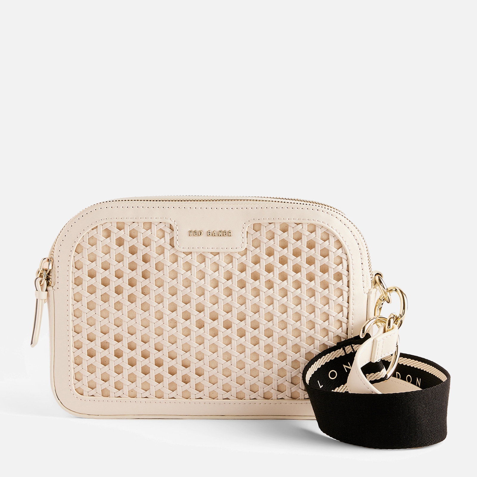 Ted Baker Iveta Leather and Canvas Camera Bag von Ted Baker