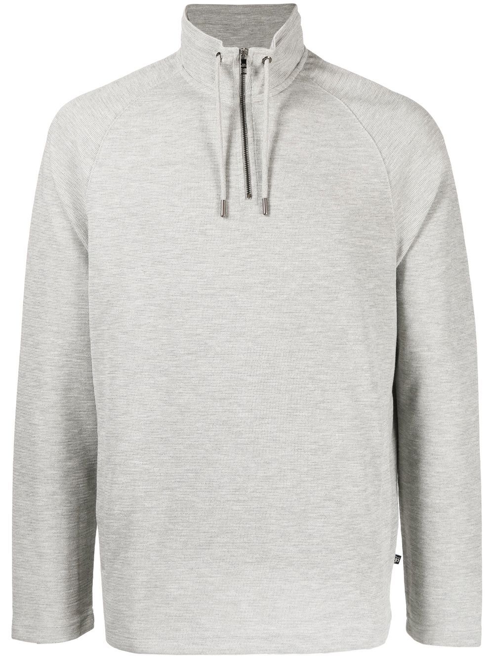 Ted Baker Sweatshirt mit Stehkragen - Grau von Ted Baker