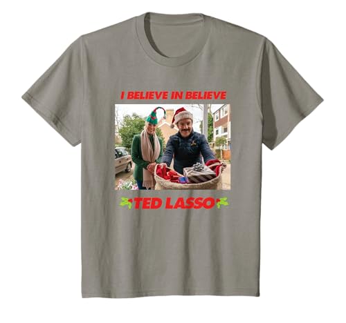 Kinder Weihnachten Ted Lasso I Believe in Believe T-Shirt Kinder Weihnachten Ted Lasso I Believe in Believe T-Shirt von Ted Lasso