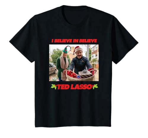Kinder Weihnachten Ted Lasso I Believe in Believe T-Shirt Kinder Weihnachten Ted Lasso I Believe in Believe T-Shirt von Ted Lasso