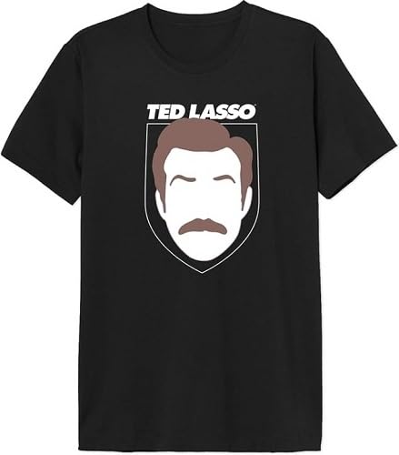 Ted Lasso Herren T-Shirt, Schwarz, XL von cotton division