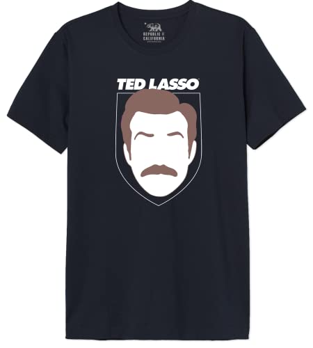 Ted Lasso « Poster » METEDLASTS012 T-Shirt Herren, Marine, Größe XXL Ted Lasso « Poster » METEDLASTS012 T-Shirt Herren, Marine, Größe XXL von cotton division