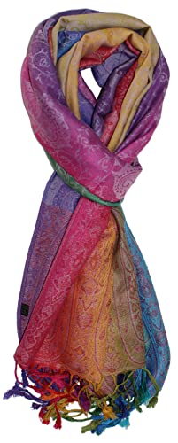 Ted & Jack Pashmina Luxe Jewel Tones Multicolor, Jewel Töne, Einheitsgröße von Ted and Jack