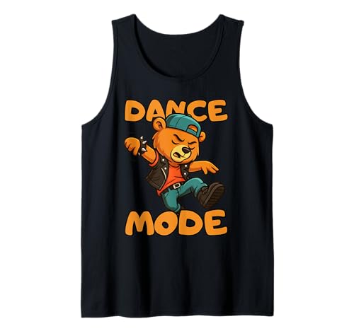 Lustiger Braunbär Tanzmodus Trainer Geschenk für Männer Frauen Kinder Tank Top von Teddy Bear Dance Coach Hip Hop Rock Graphic Design