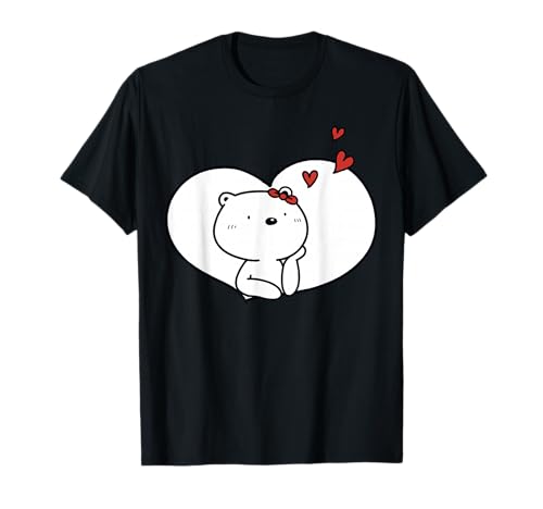 Teddybär mit Herz, lustiges Unisex-Design für Männer und Frauen T-Shirt von Teddy Bear With Heart Funny Unisex Design For Tee