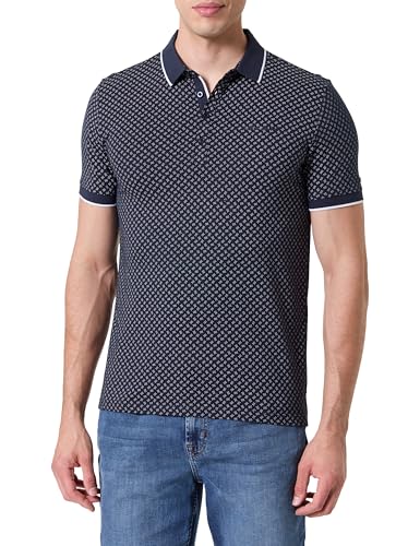 Teddy Smith Herren Pasy 2 MC Polohemd, Total Navy/Dots, XXL von Teddy Smith