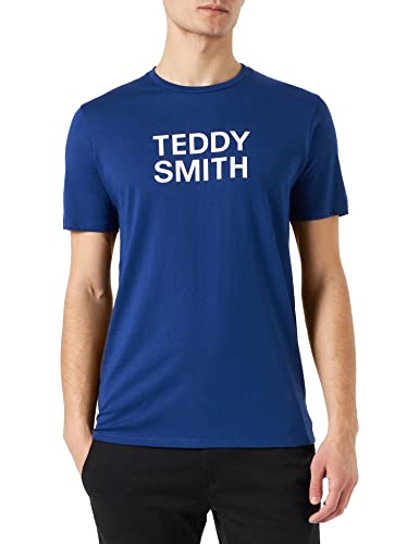 Teddy Smith Herren Ticlass Basic Mc T-Shirt, Galaxy Blue, XXL von Teddy Smith