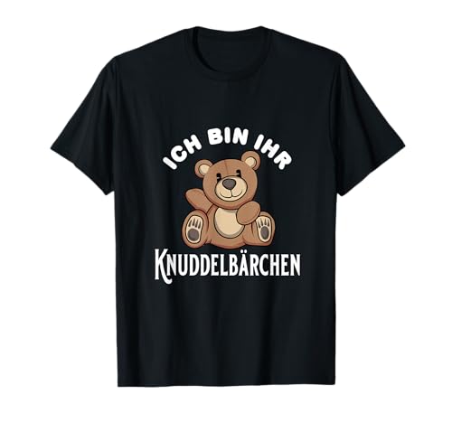 Teddybär Kollektion Damen T-Shirt Schwarz S Cartoon Valentinstag & Geburtstag Klassisch U-Ausschnitt Kurzarm Polyester Kuschelbärchen Knuddelnärchen Knuddelbärchen von Teddybär Kollektion