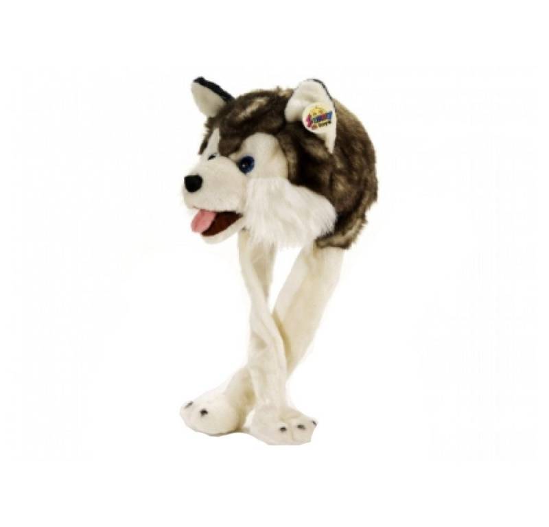 Euro Souvenirs Plüschmütze Husky-Plüschmütze one size von Euro Souvenirs